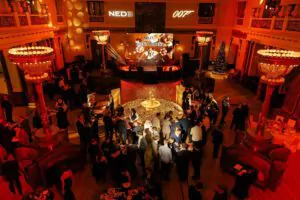 A James Bond-themed celebration James Bond's Party