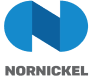 The Norilsk Nickel company logo Norilsk Nickel