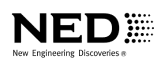 The NED company logo NED