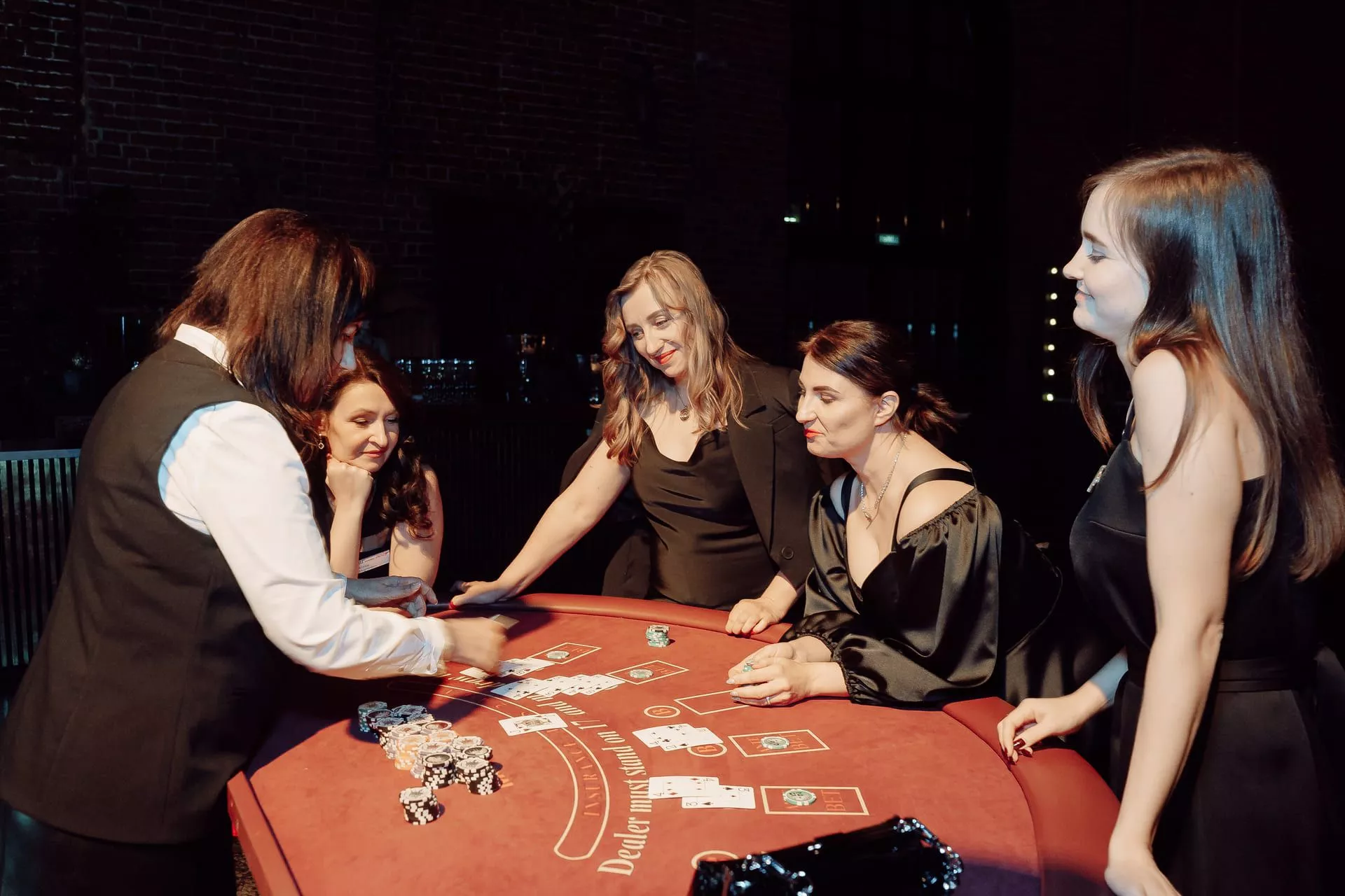 Women at the casino table